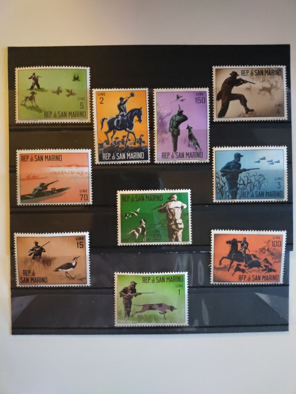 1962 San Marino Stamps(Hunting),MNH,OG