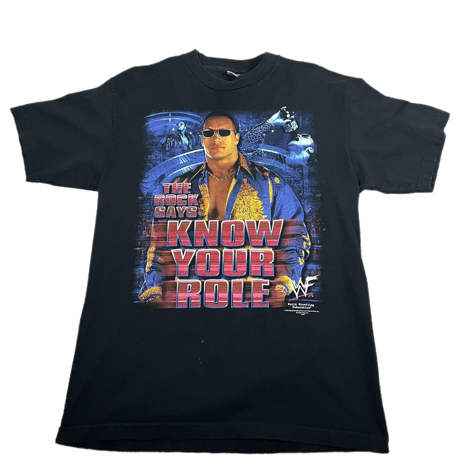 the rock know your role shirt