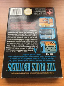 Nintendo NES Game: The Blues Brothers PAL-A CIB