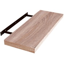 WOLTU Wandboard Schweberegal Wandregal Hängeregal Bücherregal Regal 25-120 cm