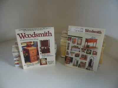 Woodsmith, Wood Working catalog, 114 Back Issues DIY Plans & Patterns 