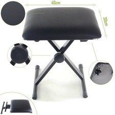 Panca pianoforte DynaSun CH Nera Sedia Sgabello x Tastiera Piano Sintetizzatore