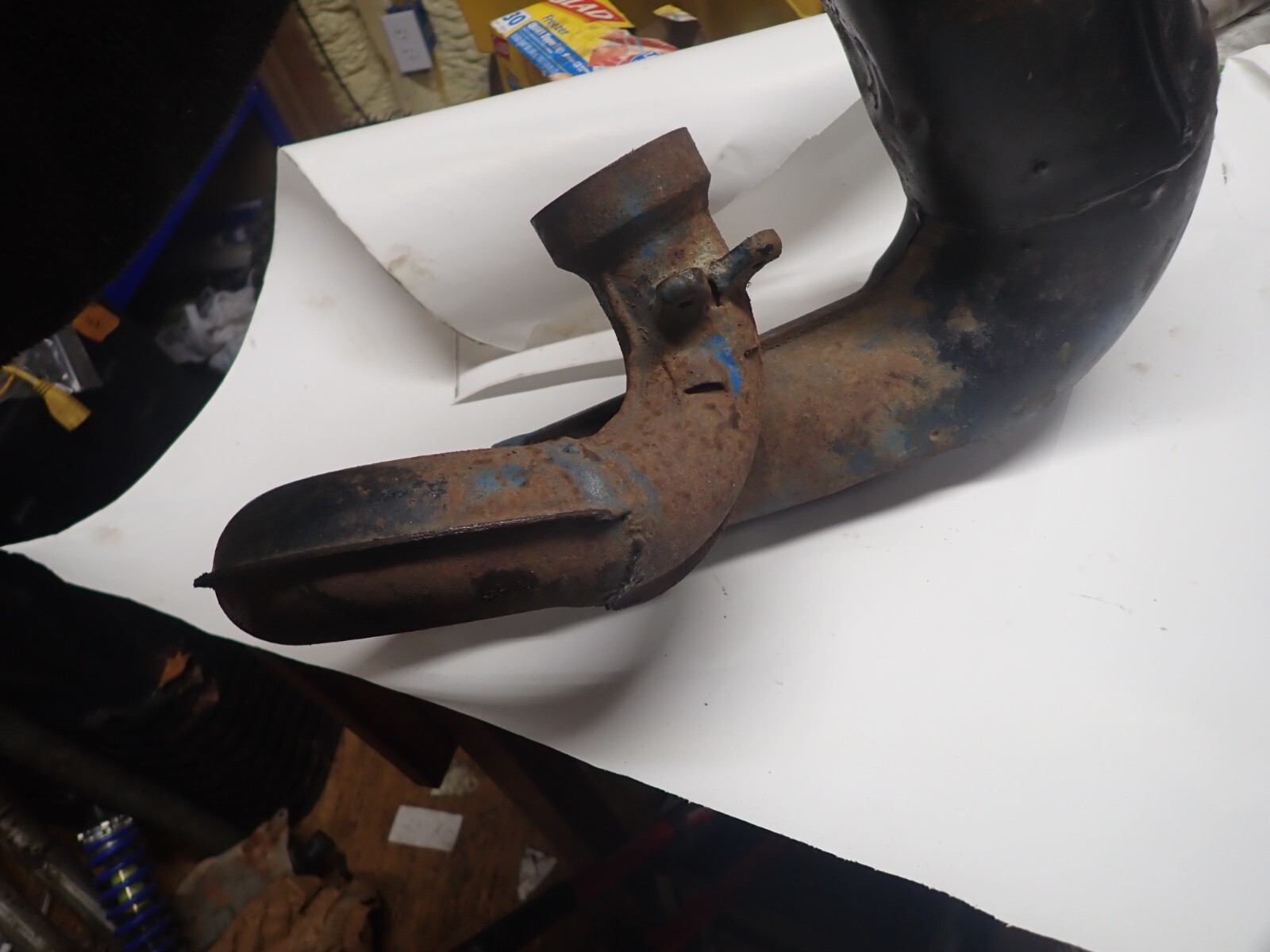 1985 Yamaha YTZ 250N TRIZ Exhaust Heat Pipe eBay