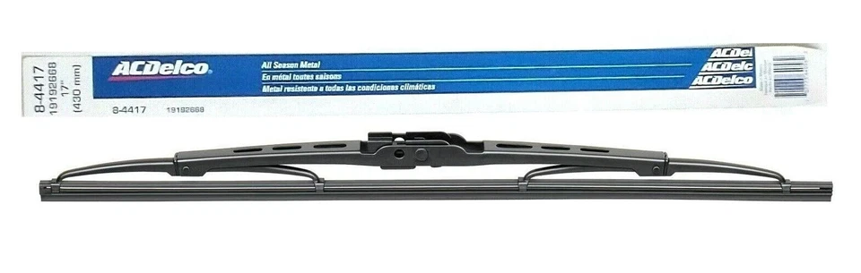 ПАРА всесезонных металлических стеклоочистителей ветрового стекла 17 дюймов 17 дюймов ACDELCO 84417 - Изображение 2 из 4