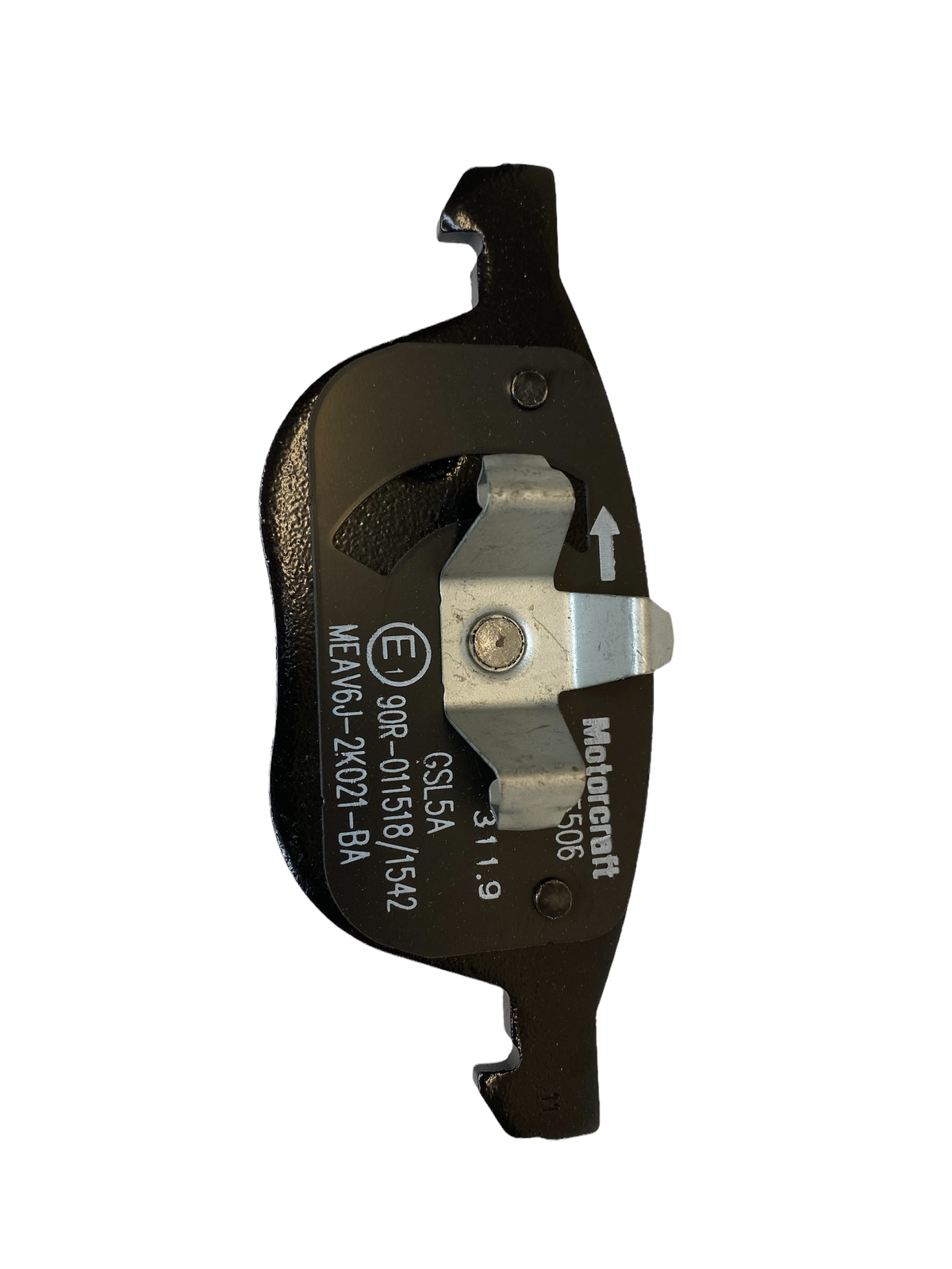 Genuine New Motorcraft Ford Kuga 2008 Front Brake Pad Kit 1820037 eBay