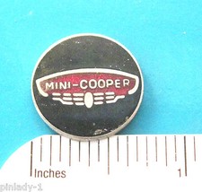 MINI COOPER - VINTAGE logo - hat pin , lapel pin , tie tac , hatpin GIFT BOXED