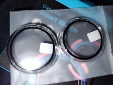 2 Hard PC Case Screen Protector Compatible w Google Pixel Watch 2023 41mm Clear