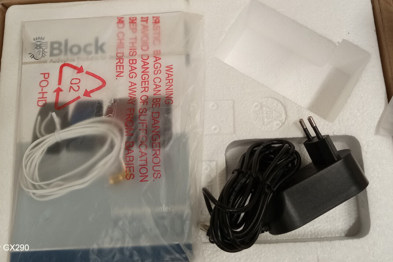 Block Audioblock SB-50 Weiß-schwarz WLAN-Smartbox DAB Bluetooth USB