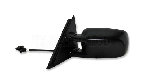 VW Passat B4 3A2, 3A5, 35I (1988-1996) Left Side Manual Door Mirror Matte Black