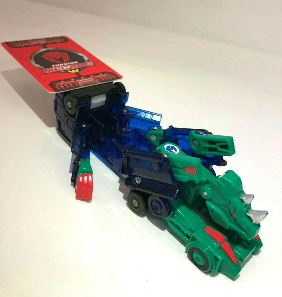 [TURNING MECARD] TUSKO Transformable Robot Car Toy Korea Figure +2card  - Image 4 of 4