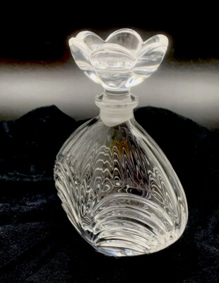Vintage Hand Blown Crystal Perfume Bottle by RCR - Royal Crystal