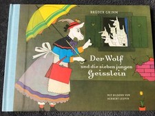 Der Wolf und die Sieben Geisslein Grimm Herbert Leupin Märchen Kleines Buch