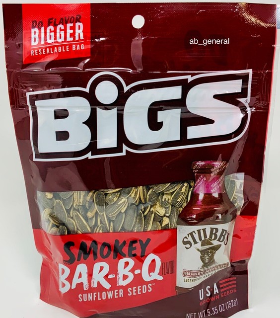 BBQ Sunflower Seeds by BIGS One Bag 5.35oz Bulk Discount eBay