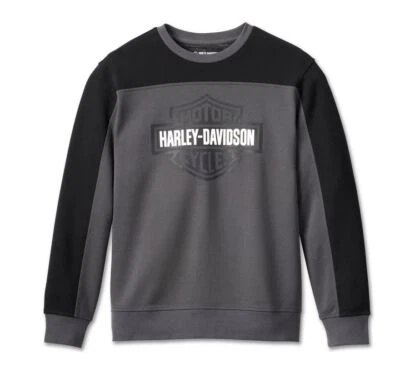 HARLEY-DAVIDSON Bar & Shield Colorblock Sweatshirt Herren