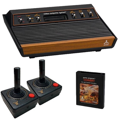 Atari 2800 Game Console Vintage Retro Gaming - Maintained