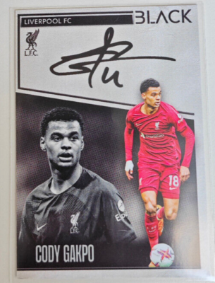 22-23 Topps Merlin CODY GAKPO 直筆サインカード 2023 CODY GAKPO Liverpool SIGNATURE card TECHNIQUE Outdoor RARE