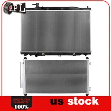 Fits 2010-2011 Honda CR-V AC Condenser and Radiator Assembly