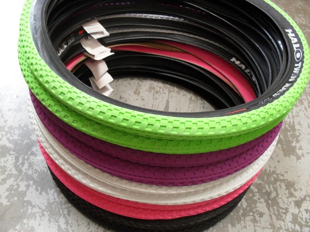 coloured mountain bike tyres