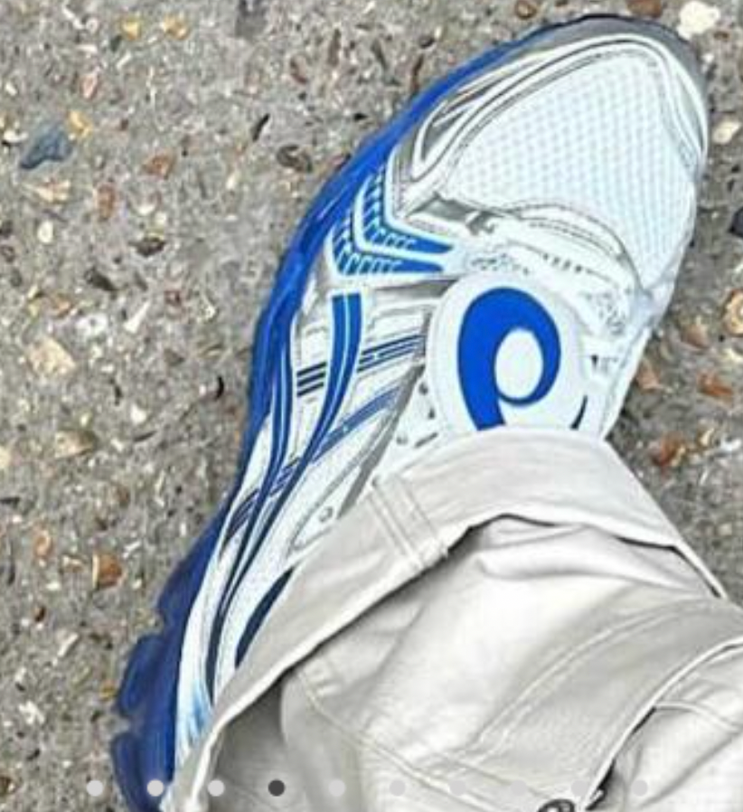ASICS GEL-KAYANO 14 × THE MUSEUM VISITOR blue us 11.5 29cm ASICS GEL-KAYANO 14 × THE MUSEUM VISITOR blue us 11.5 29cm