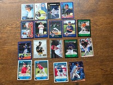 18 NEAR MINT 1993 - 2007 BASEBALL CARDS LOT BOWMAN TOPPS + STARS ROOKIES GRADE