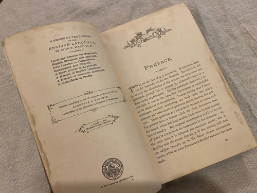 Composition and Rhetoric by John S. Hart LL.D. 1870 - Picture 7 of 10