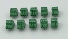 10 pcs 3 pin-3.5mm Screw Pluggable Quick Connector-Terminal Block- Phoenix Plug