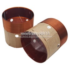 2pcs 38.5mm 8ohm KSV Speaker Bass Voice Coil Subwoofer Woofer Sound Drive Repair