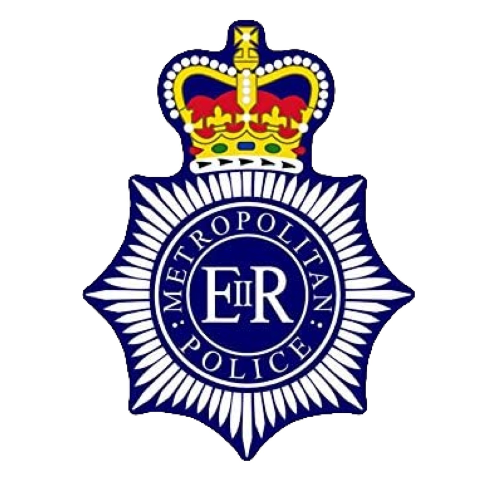 Met Police Metroplitan Mps Vinyl Badge 80mm Locker Car Bumper Sticker