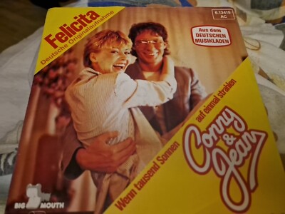 Conny & Jean - Felicita (Al Bano & Romina Power) - Big Mouth 1982 - 7'' Vinyl