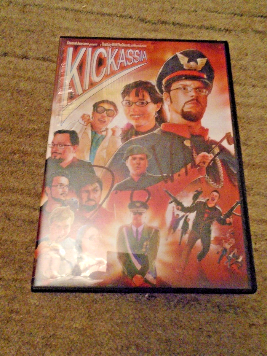 Kickassia - DVD - Channel Awesome (That Guy With Glasses) - Signed