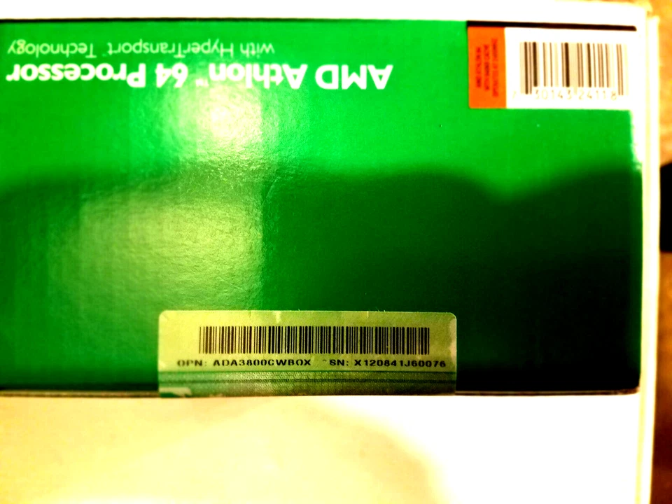 AMD Athlon 64 3800 640KB  2.4 GHz  Socket AM2 CPU ADA3800CWBOX ADA3800IAA4CW - Image 3 of 4