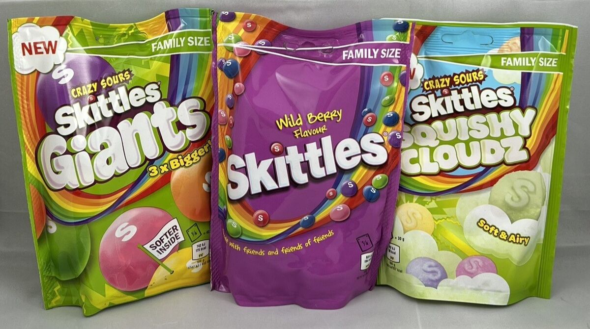 Sour Candy Bundle (24 count) - Sour Skittles, Willy Algeria