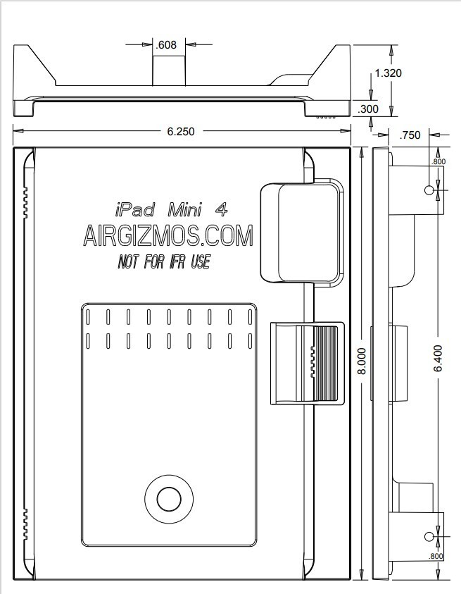 AirGizmos iPad Mini 4 Panel Dock | eBay