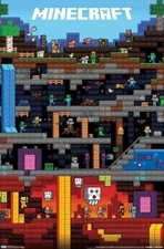 MINECRAFT - WORLDLY POSTER - 22x34 - 18329