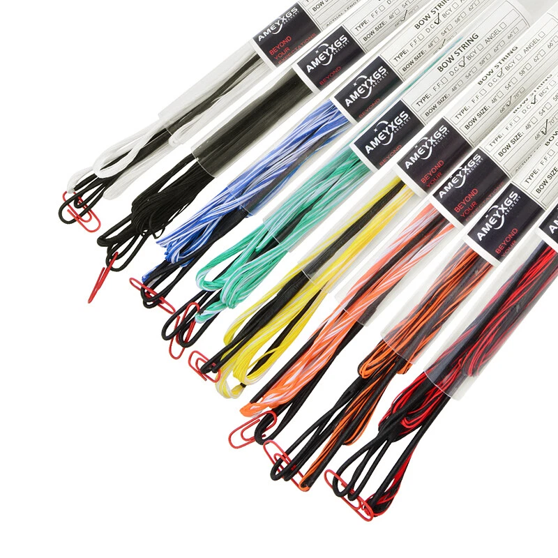 68" 70" Recurve Bow String 16 Strands Archery Bowstring Handmade Dacron Hunting - Image 2 of 4