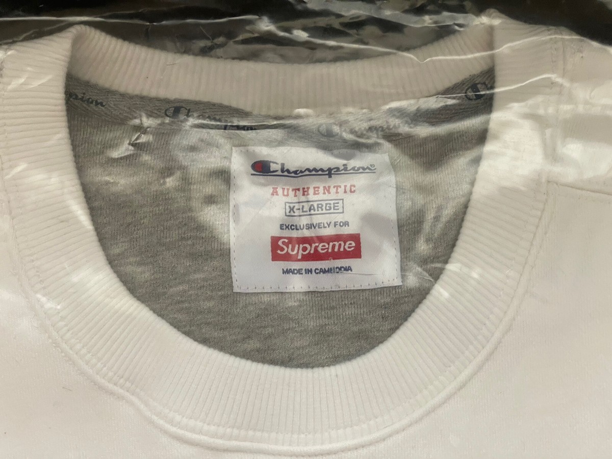 スウェット・トレーナー 14 WEEK Supreme SS 19 Champion Chrome Crewneck Supreme Champion Chrome Crewneck (SS19) - $148