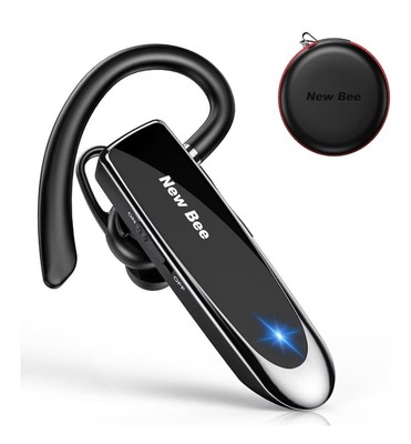 New Bee Bluetooth Headset Wireless Freisprech Telefon Mit Dual Mic V5.0 Freispre
