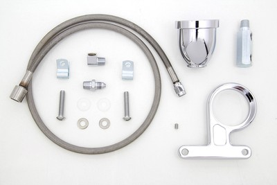 #ad #ad Rocker Box Oil Pressure Gauge Cup Kit fits Harley Davidson $129.99