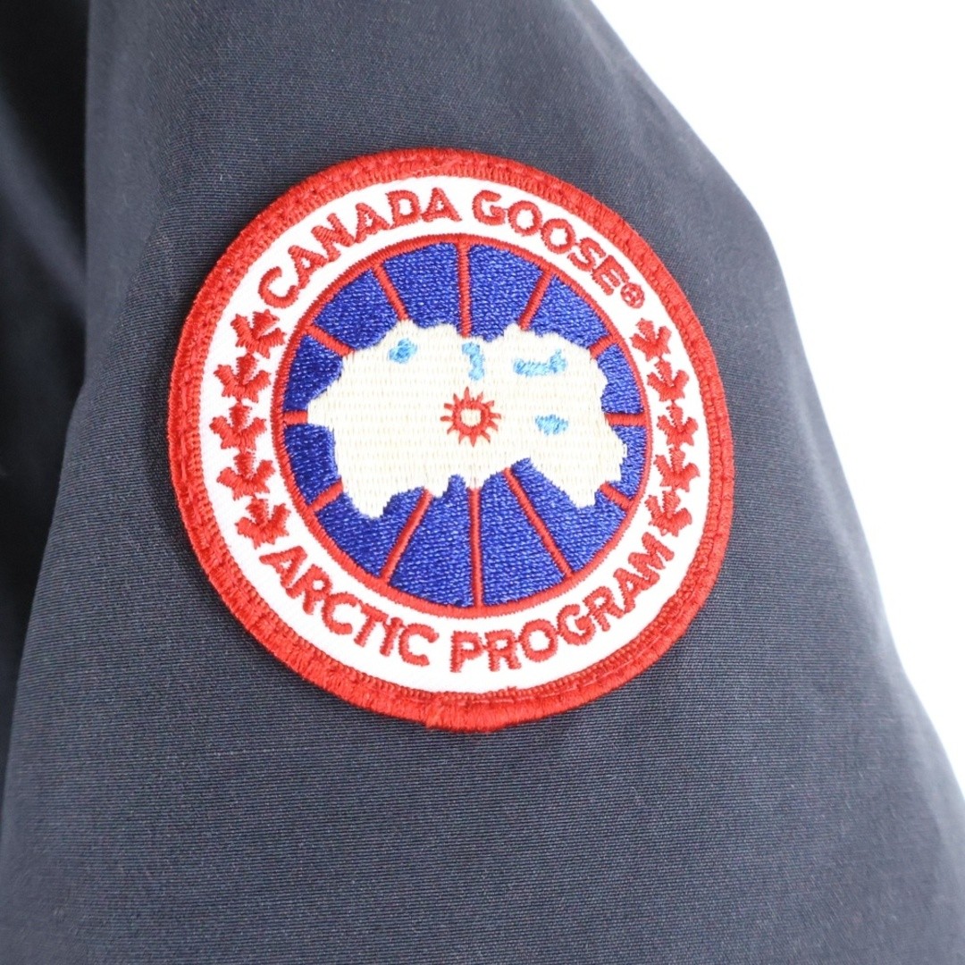 CANADA GOOSE JASPER PARKA Fur Hooded Zip Up Down Jacket Navy 3438jm Used eb73b7d thumbnail 4