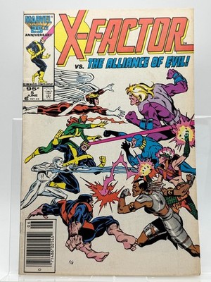 X-Factor #5 (1986) CPV 1st Apocalypse Cameo Marvel Comics FN