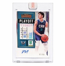 LaMelo Ball Rookie Ticket Auto /99 Chaser