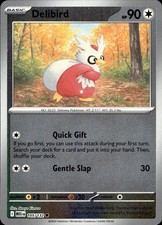POKEMON DELIBIRD 105/132 MEGA EVOLUTION COMMON REVERSE HOLO LP