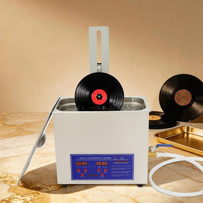 #ad #ad Liftable Album Disc Digital Ultrasonic Cleaner 6L Vinyl Record Washing Machine $155.50