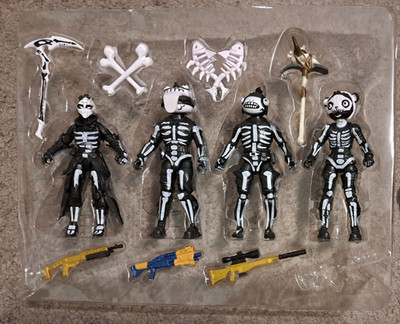 Fortnite Skeleteam Skull Squad, Rust Lord, Bandolier, Omega lot of 10