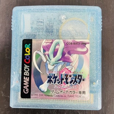 Pokemon Crystal Version Nintendo Gameboy Color CGB-BXTJ-JPN 2000 Speichern OK