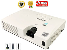 Hitachi CPX8 3LCD Projector 2700 Lumens Cinema  Movie HDMI w/Remote