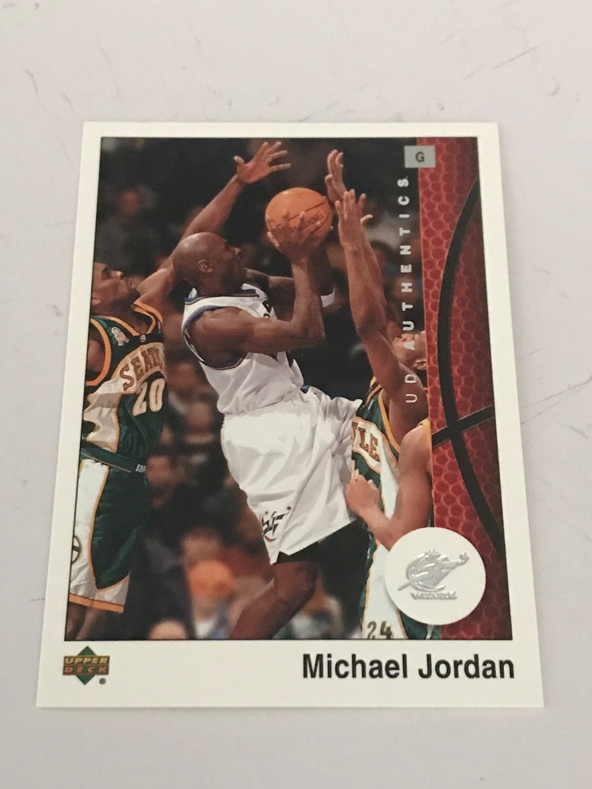 MICHAEL JORDAN 02/03 UPPER DECK UD AUTHENTICS #88