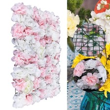12Pcs Flowers Wall Decor Artificial Flower Wall Panels Artificial Flower Panels