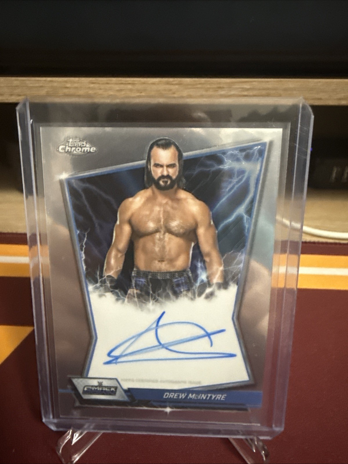 2026 WWE Topps Chrome Drew McIntyre #BBA-DRE AUTO