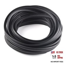 AUTOXBERT 10M/32Ft T Shape Car Truck Wheel Fender Flares Edge Trim Rubber 32ft
